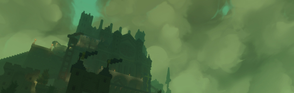 Paisaje de Devastated Lands